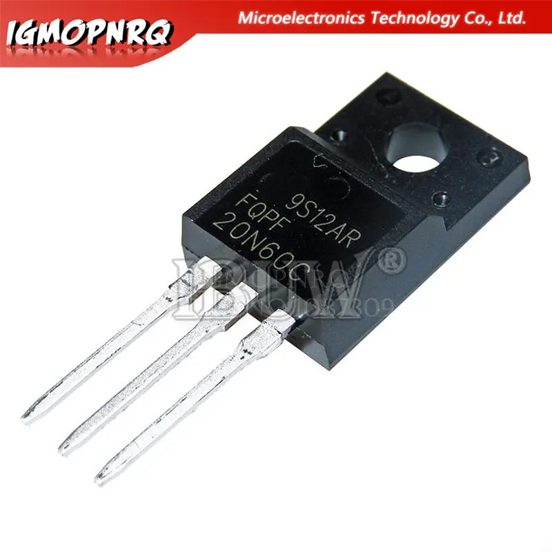 10 Stück fqpf2n60c fqpf4n60c fqpf5n60c 2 n60c fqpf7n60c fqpf8n60c fqpf10n60c fqpf20n60c Transistor TO-220F to220f fqpf2n60