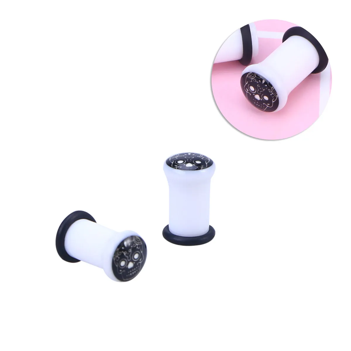 Smoke Piercing Ear Piercings Tunnels and Plugs Earrings Expander Stretching Kit Stretcher Piasser Expanders Stone Gauges