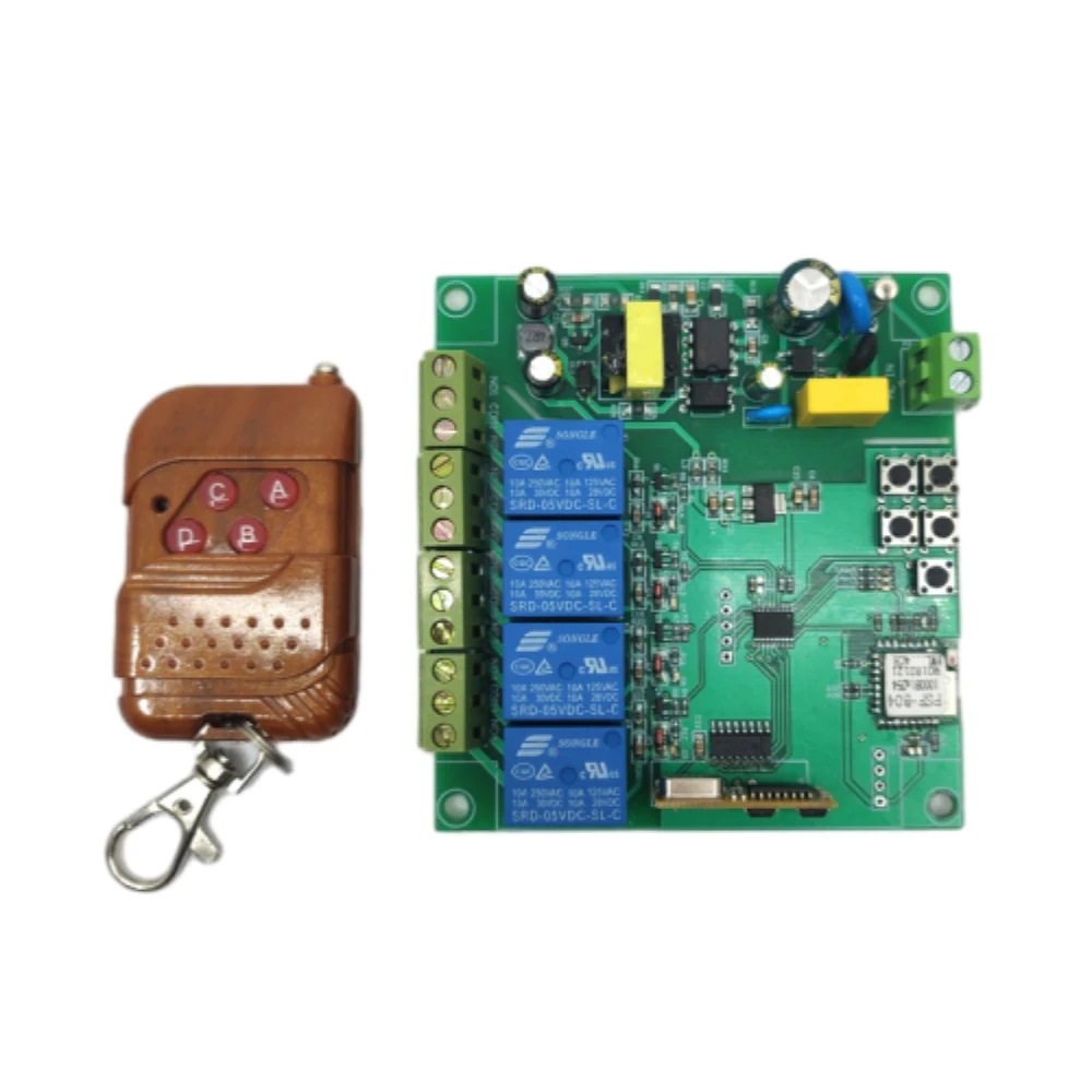 5-30V/220V WiFi Remote Smart Relay Module Motor Forward and Reverse Controller Remote Control Relay Work with EWeLink for Led