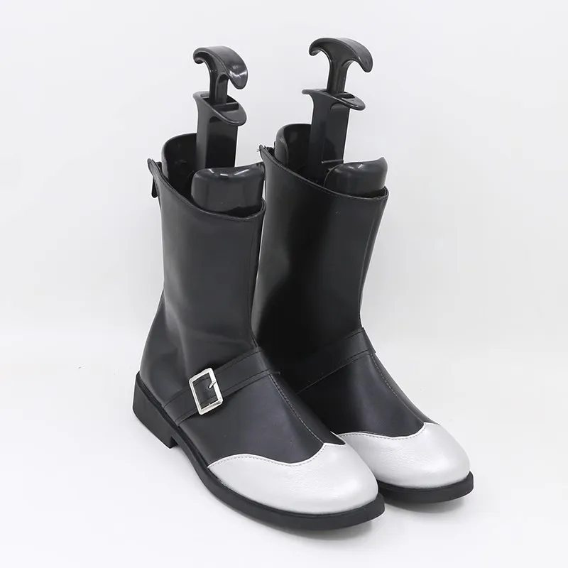 Anime Yakuza Goro Majima Cosplay Stiefel schwarze Schuhe Halloween Karneval Party Rollenspiel Kostüm Requisiten Frauen Männer