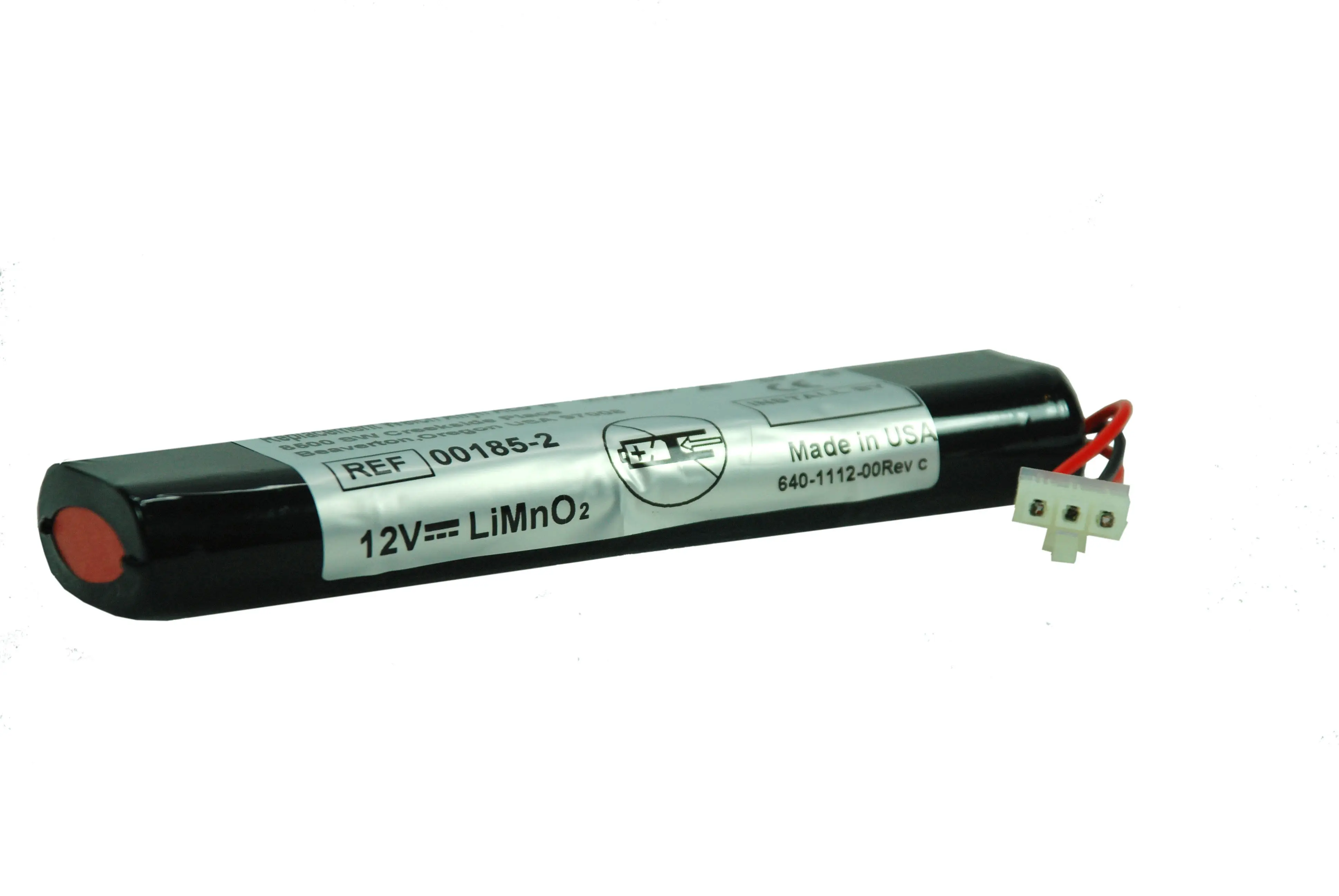 For Welch Allyn AED 10 00185-2 12V 3AH Li/Mn02 Battery