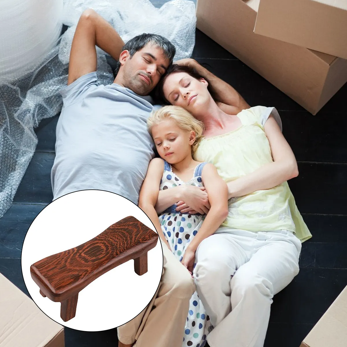 

1Pcs Cervical Pillow Made of Chicken Wing Wood Alleviates Neck and Back Pain Moderate Size Easy to Carry Fine Workmanship Long