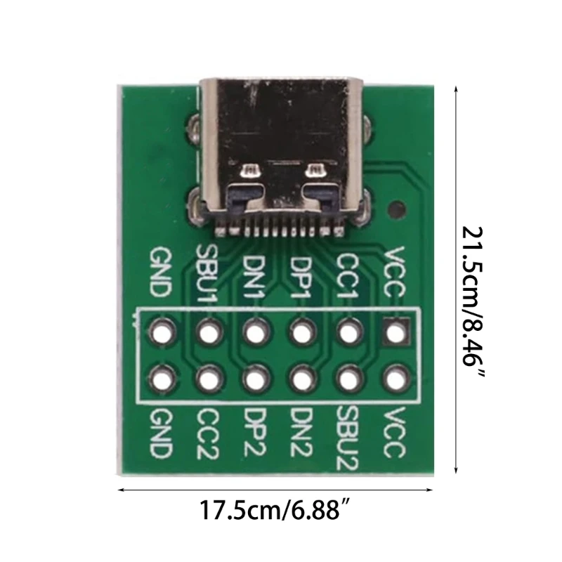 Módulo adaptador cabezal Pin, conector USB tipo DIP, fácil instalación, 10 Uds.