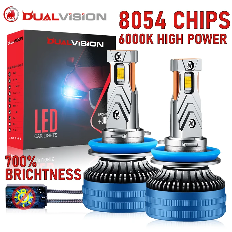 

K5C H7 LED Headlight Canbus Decoder H4 H11 H3 H11 H8 H9 H1 HB3 9005 HB4 9006 9012 HIR2 Car Light 8054 CSP High Low Beam Fog Lamp