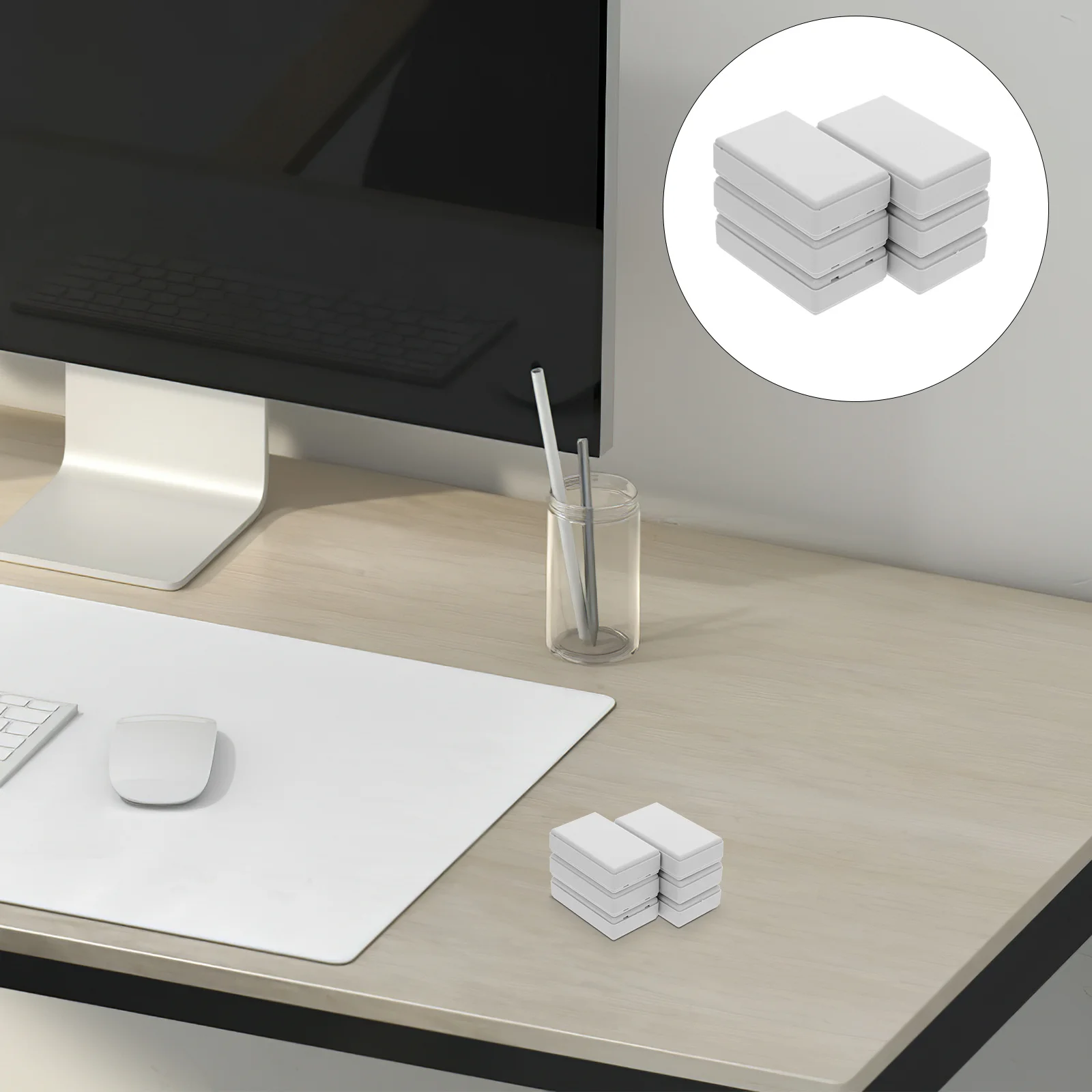 

6Pcs Secret Hidden Safe Box Faux Electrical Junction Portable for Money Jewelry Stashs Kit Security Travel Hidden Safe