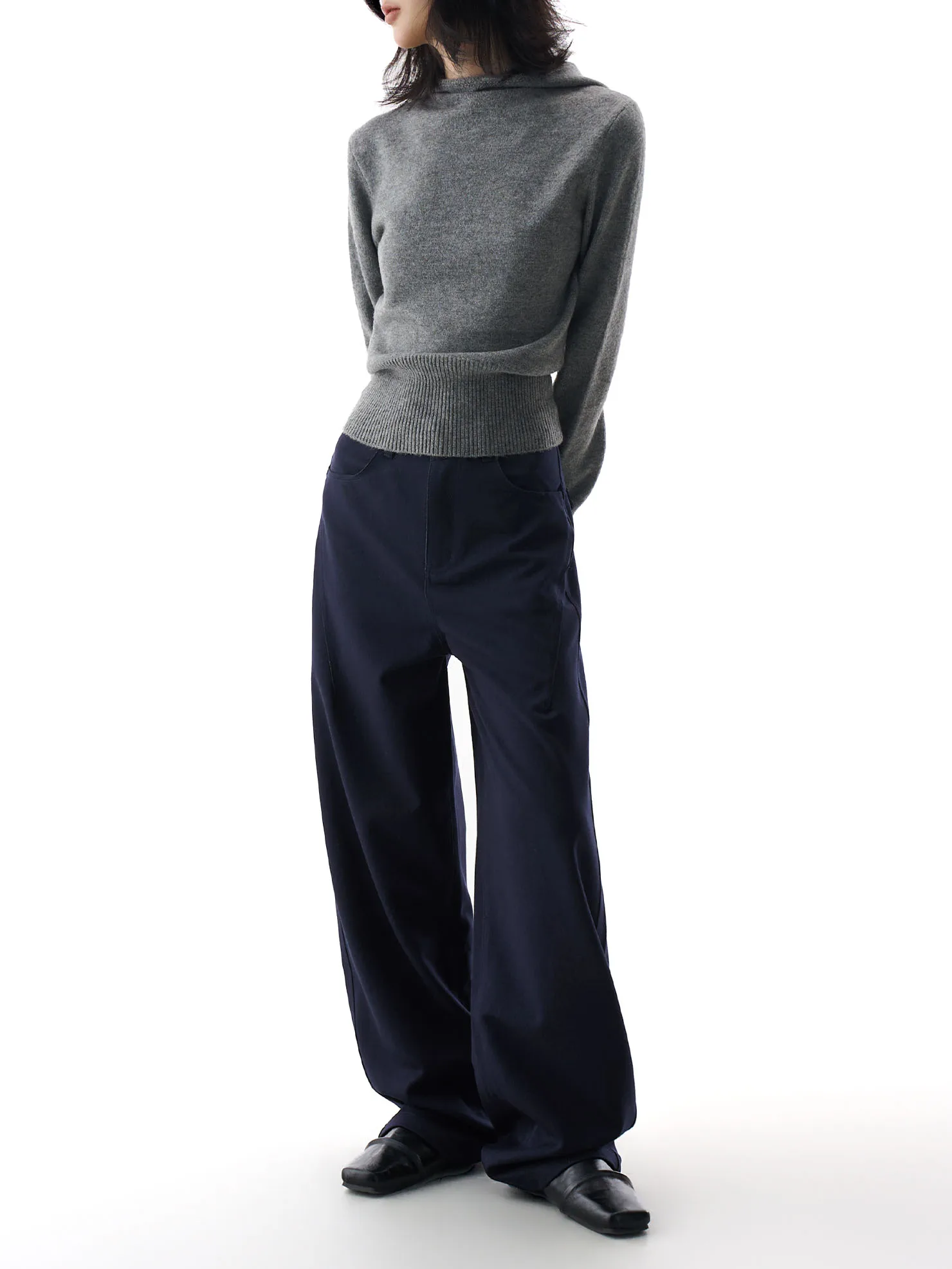 

American Retro mat Deep Blue Wide Leg Jeans Women's Casual Versatile Long Pants Spring 2026 New Sle Loose Fit Jeans