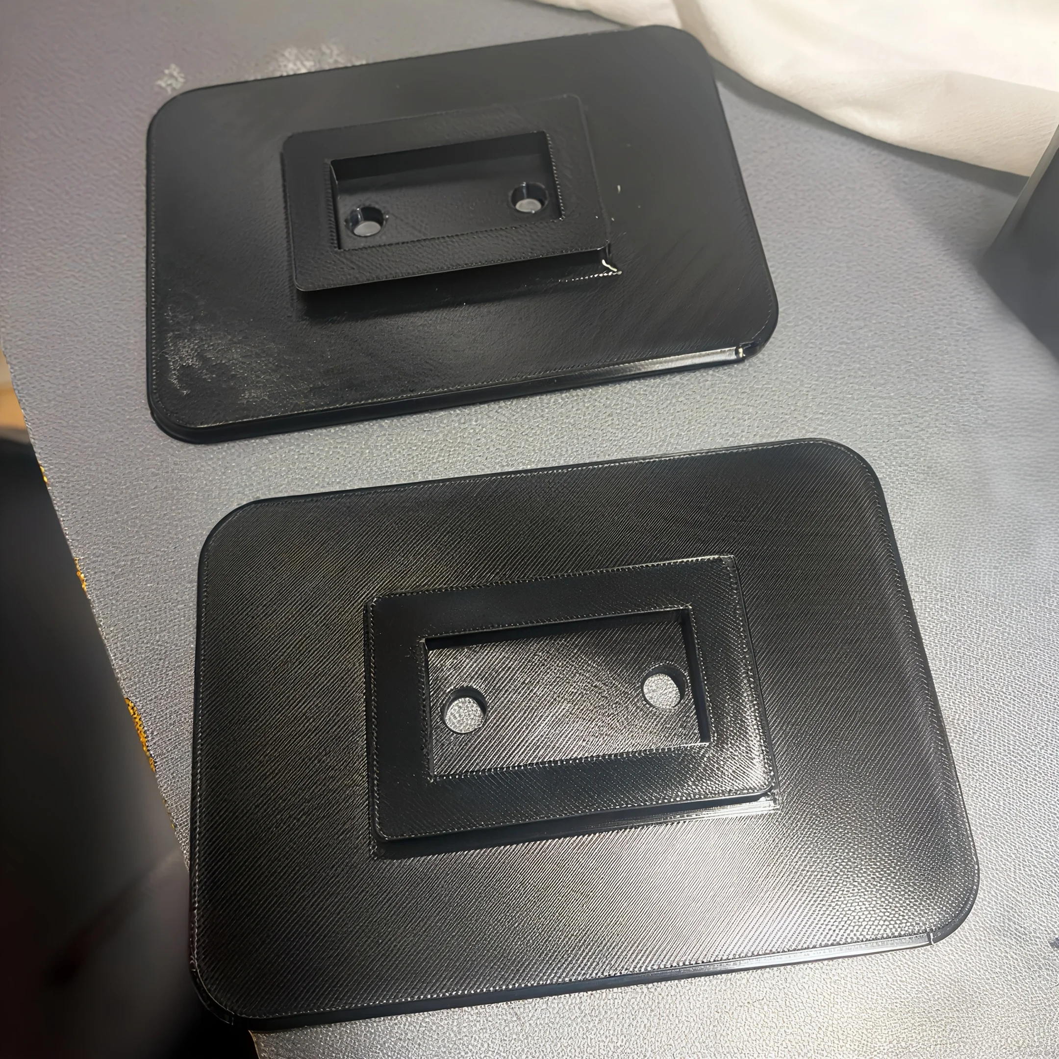 2Pc RV Awning Support Footplates, Suitable for  Heavy Stabilizer Base, Suitable for Soft Ground, Camping RV Accessories