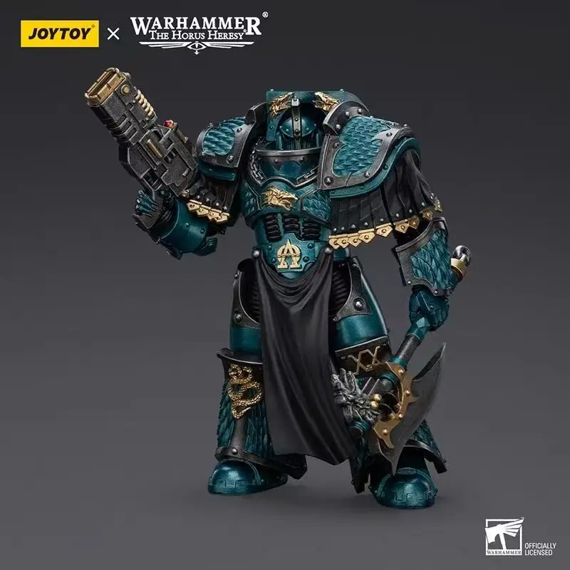 JOYTOY Warhammer 40K Action Figure Alpha Legion Lernaean Terminator 2PCS Anime Action Figure Model Toys Collection Gift In Stock