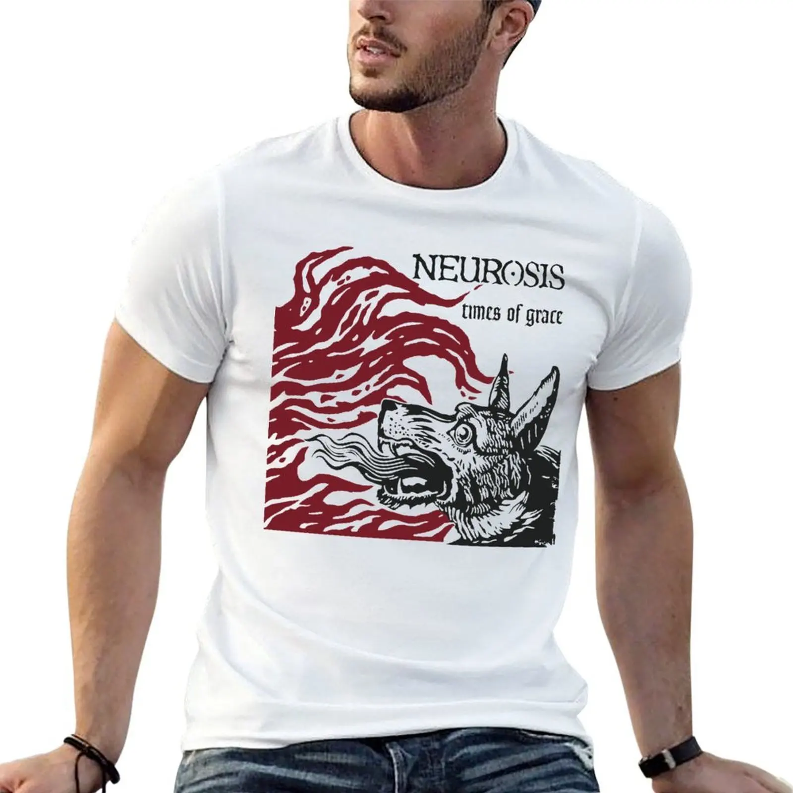 Neurosis: Times of Grace T-Shirt man t shirt designer funny t shirts dark humor t shirts for man pack cotton T-shirt
