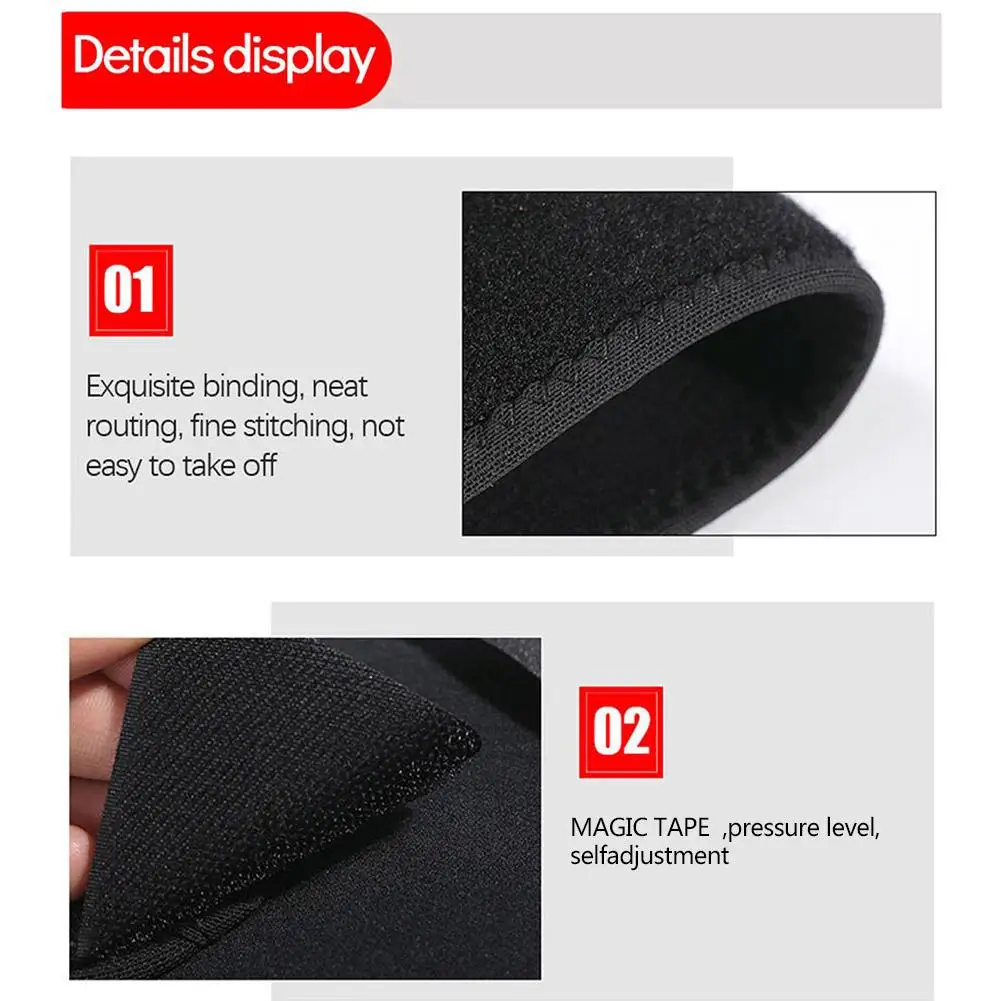 1 PCS Adjustable Compression Knee Pads Knee Support Brace Sports Workout Protective Gear Stabilizer Elastic Breathable