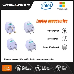 CRELANDER Laptop Accessories UK EU AU US Plug Stylus Pen Laptop Stand Laser Keyboard