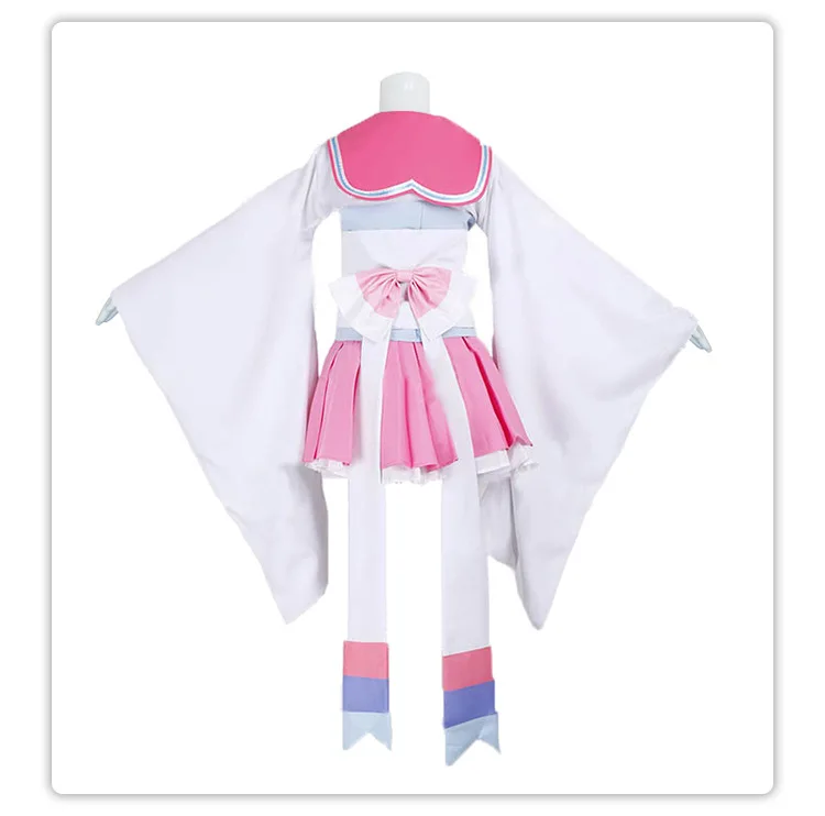 Vestido de niña Sylveon, disfraz de Cosplay de Anime, guantes, disfraz de fiesta de halloween, traje de disfraz, ropa de escenario