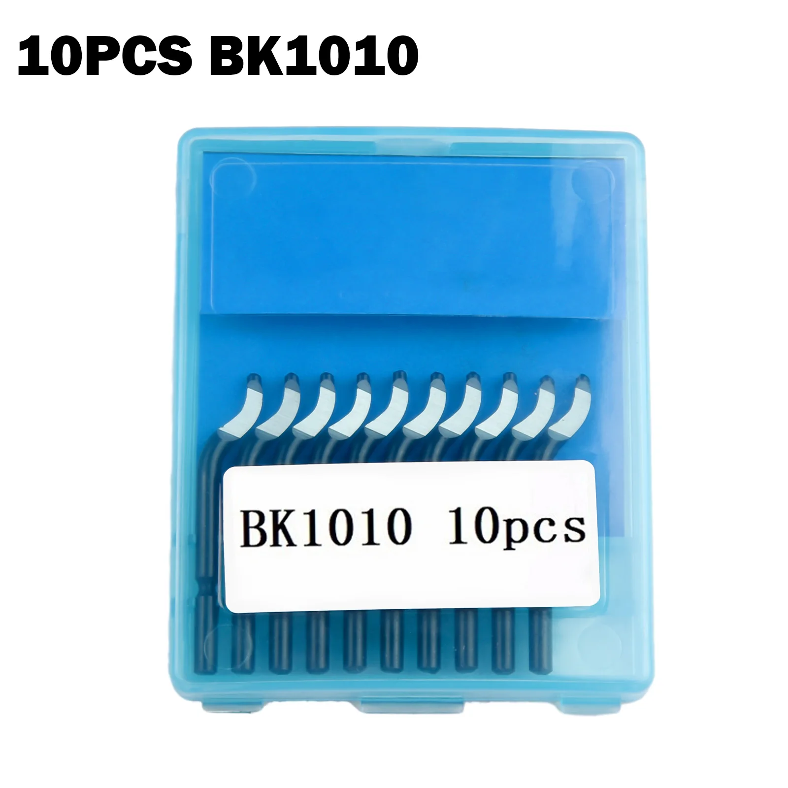 العلامة التجارية الجديدة خدمة ممتازة شفرات الحياة مخرطة مكشطة أدوات يدوية شفرة معدنية قابلة للتدوير 10 قطعة BK1010 لإزالة الأزيز #4