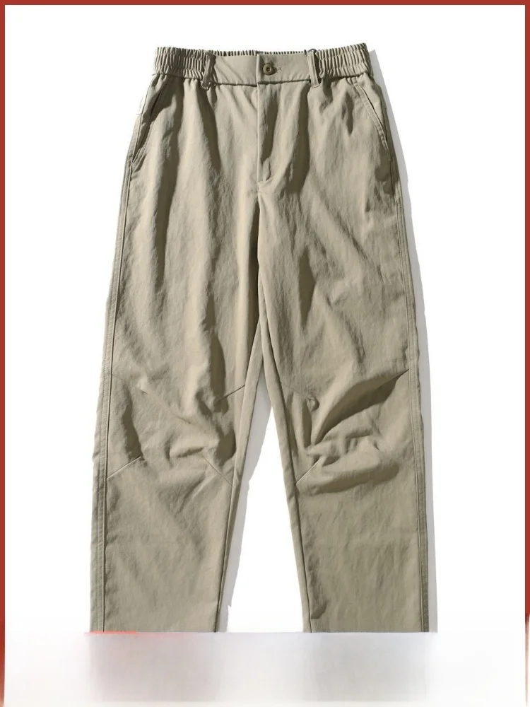 

Тяжелая американская повседневная мужская осенняя уличная свободная прямая рабочая одежда, повседневные брюки, удобные модные брюки