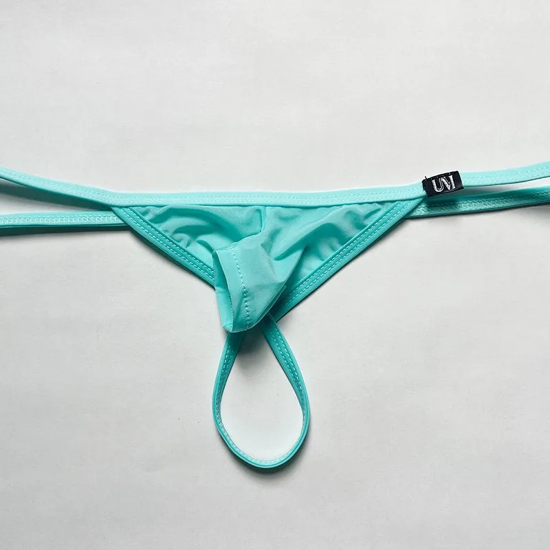 Men's Low-Rise Sexy Underwear Elephant Trunk Opening Thongs Enlarged Size Short And Comfortable Unisex Design