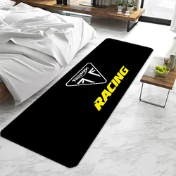 Triumphs Motorcycles logo Mat Entrance Doormat Non-slip Washable Kitchen Carpet Living Room Hallway Rugs Door Mats Bathroom Bath