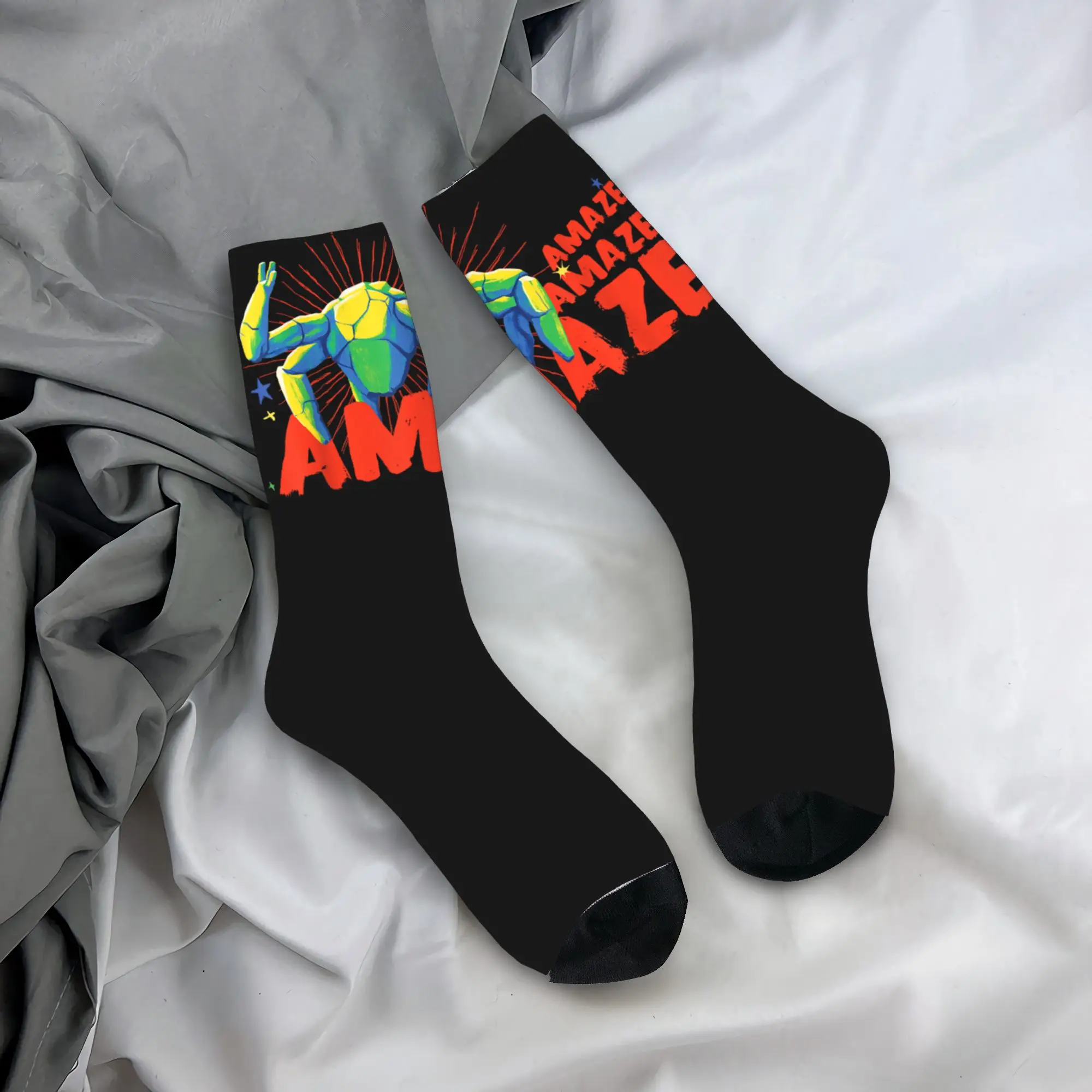 

Project Hail Mary Amaze Stockings Printed Vintage Socks Spring Anti Slip Socks Unisex Men Skateboard Quality Socks