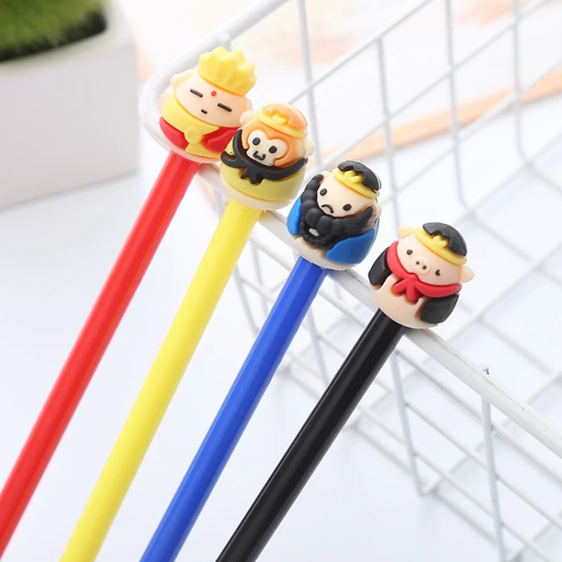 

50PCS Journey to the West Animation Rollerball pen Cartoon Stationery Student Pen Cute Office Supplies Signature Pen Batch