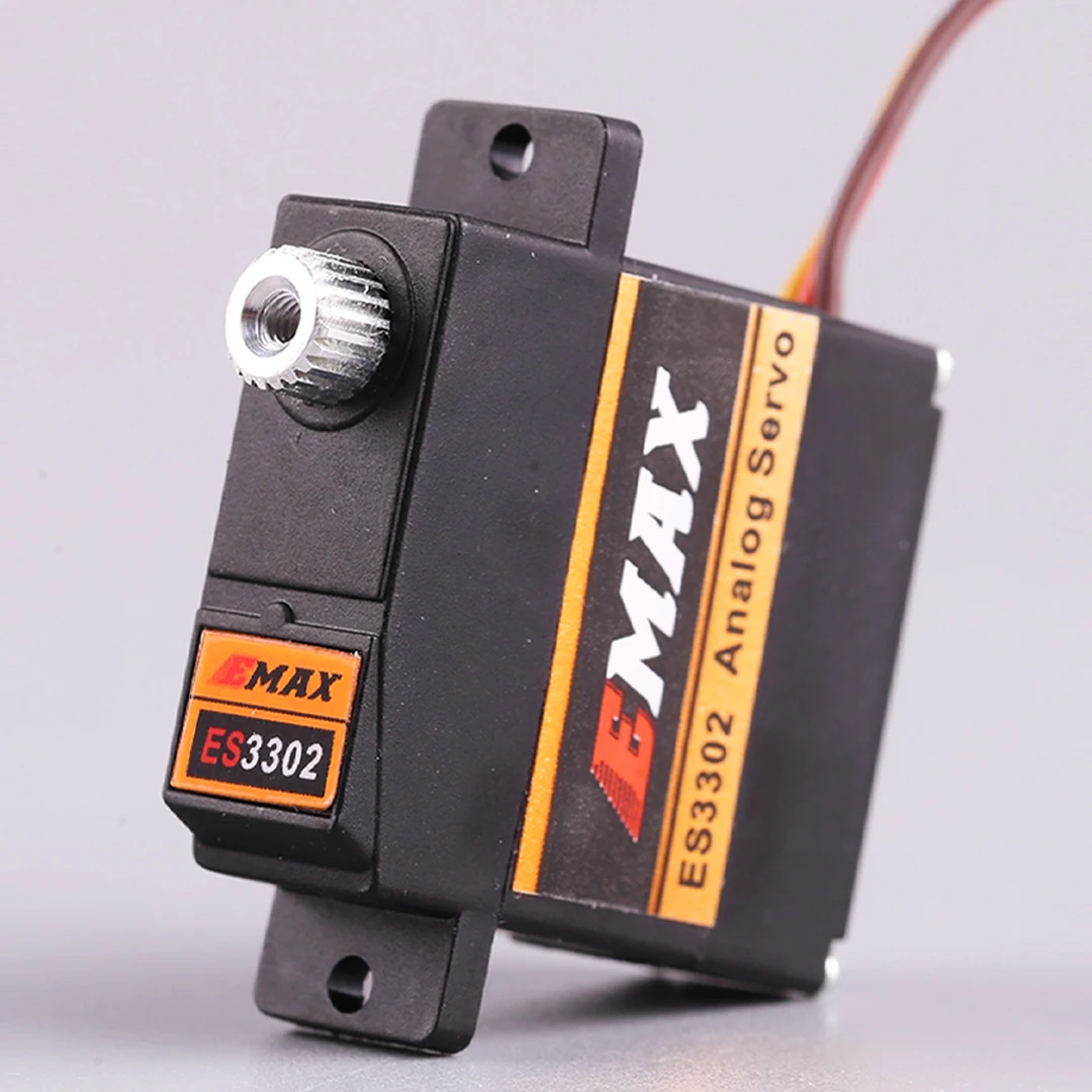 Emax ES3302 4,8 V/6,0 V 2,4/2,8 kgf.cm Metall Getriebe Analog Mini Servo Futaba JR Stecker für RC Flugzeug Hubschrauber Segelflugzeug Spielzeug
