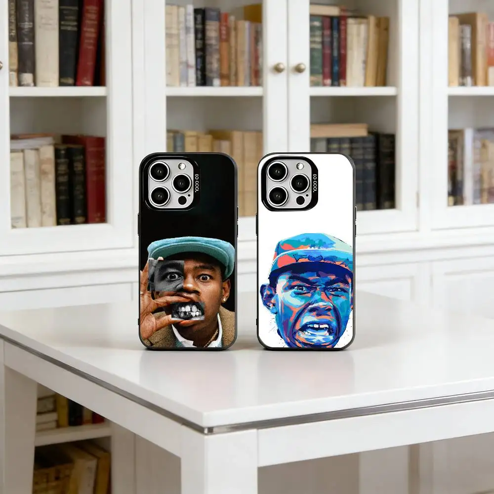 

Tyler Gregory Okonma Phone Case For iPhone 17,16,15,14,13,12,11 Plus,Pro Max,XS,Colorful Silver Phone case Funda Cover