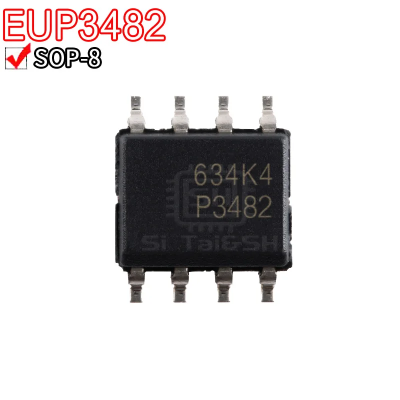 5PCS EUP3467AWIR1 EUP3467A 3467A SOP-8 EUP3484A 3484A EUP3482ADIR1 3482A EUP3482A