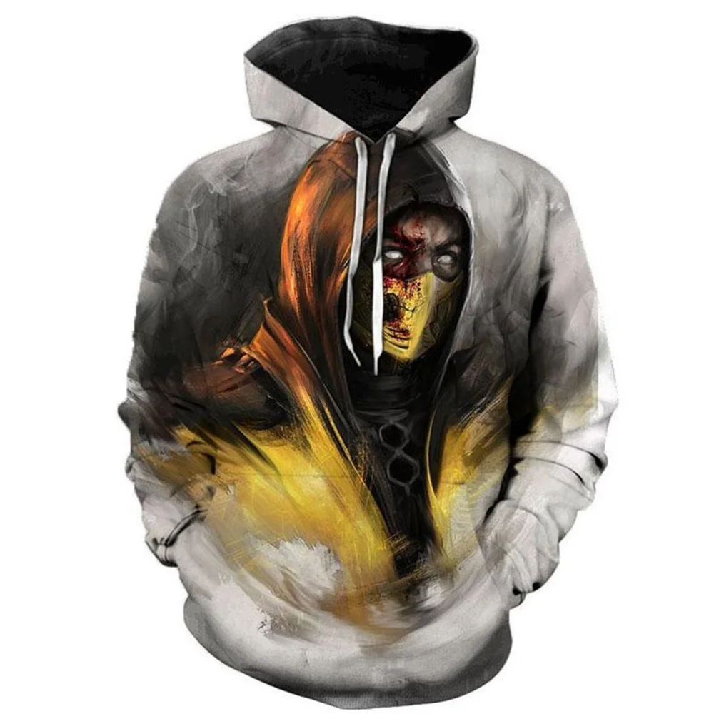 

Men's Hoodies New Game Mortal Kombat 11 Sweatshirt 3D Printed Hoodies Men Women's Oversized Pullovers Tracksuits Jackets