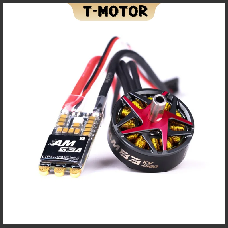 T-MOTOR P5B Combo (AM83 Brushless Motor + AM53A 2S Plane ESC) For RC Fixed-Wing Airplane Drone