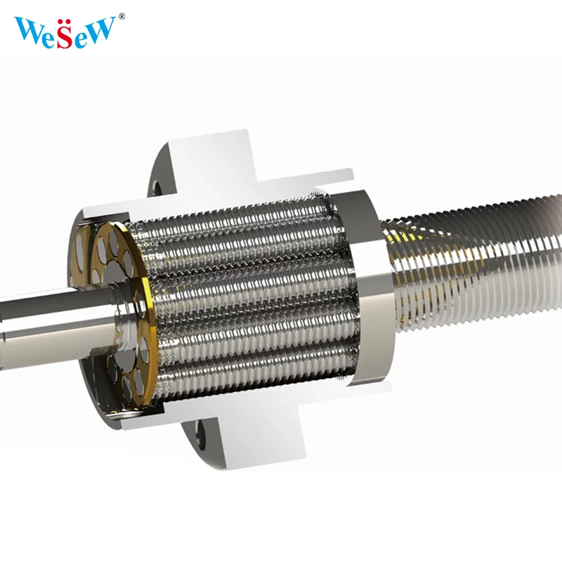 

WeSeW Miniature C3 Ball Screws for 3D Printer BSHR 1204 1205 1404 Series /Customized services