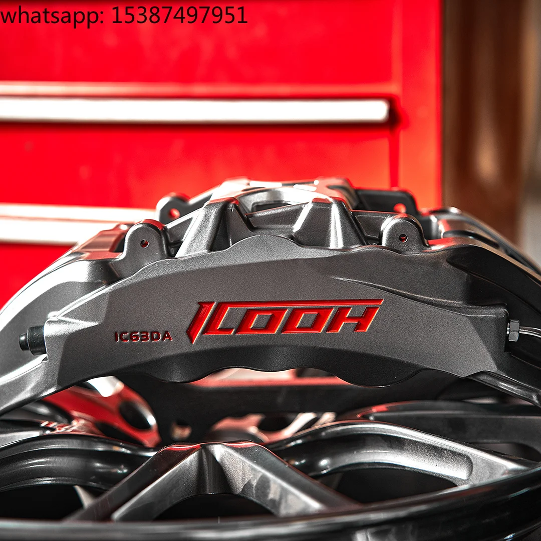 For High Performance ICOOH IC6 Extravagant 6 Pistons Modified Racing Big Brake Kits 380/390/410mm Brake Sets for BMW X5 X6 X7