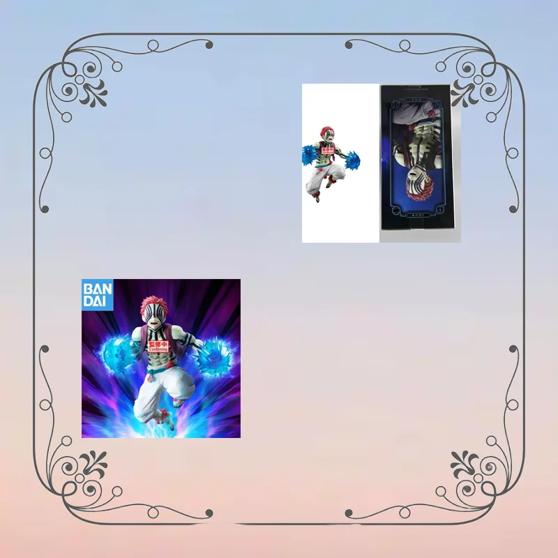 

Подлинная Bandai Banpresto Demon Slayer: Kimetsu No Yaiba Vibration Stars Akaza, оригинальная аниме-фигурка, модель, коллекционная фигурка, игрушка