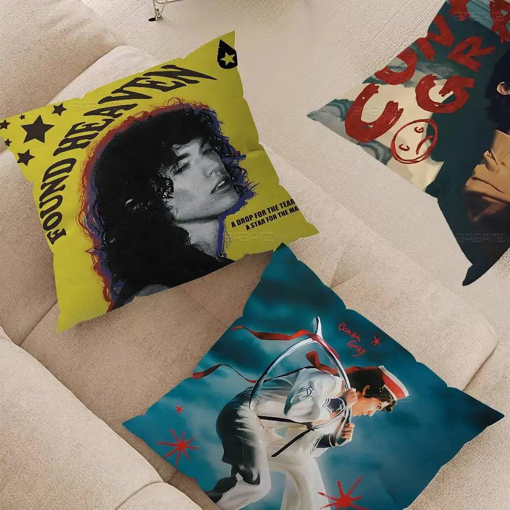 

Popular Singer C-Conan G-Gray Pillow Cover Design Cushion Cover Decor Holiday Decorati