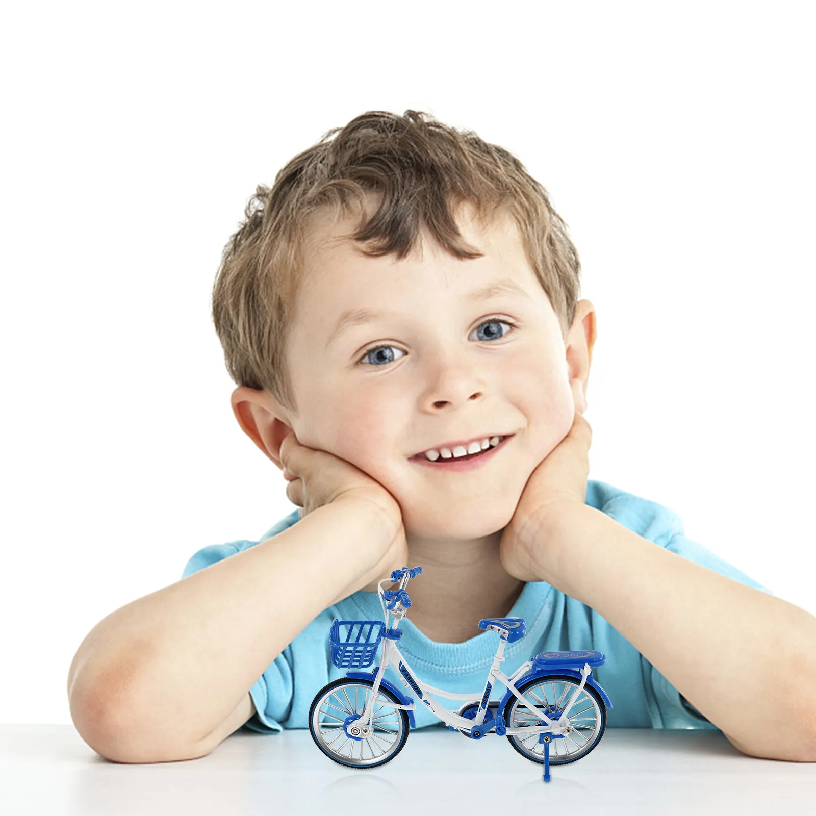 

1 шт. Миниатюрная статуэтка велосипеда, имитация, скульптура из сплава, настольное украшение, мини-модель велосипеда, художественное изделие, декор для гостиной, кабинета, офиса