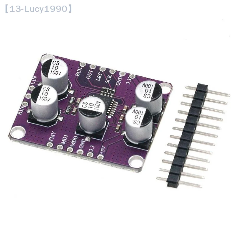 【CCA13】1/2/3pcs PCM1808 24bit Amplifier Board Player Module 105dB SNR Audio Stereo ADC Single-Ended Analog-Input Decoder