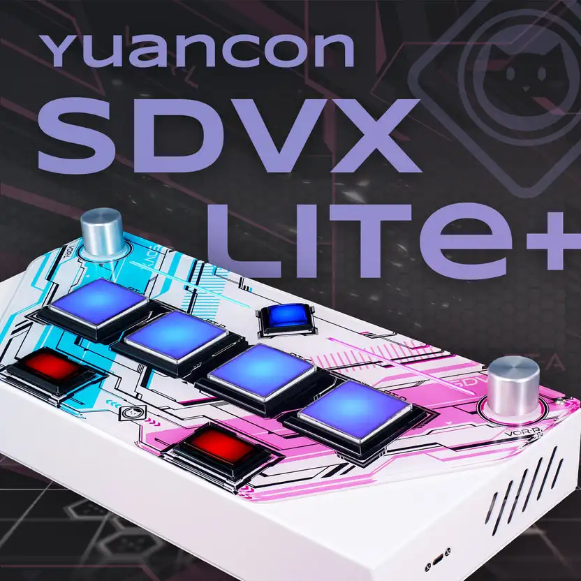 Yuancon SDVX LITE 3 Gamepad Gaming Controller Next-generation DIY for SDVX Sound Voltex Rhythm Game Controller