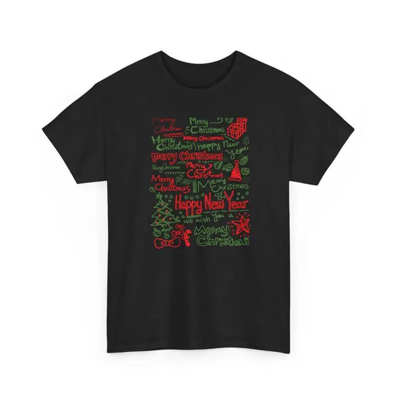 

Happy New Year Christmas T Shirt Celebration Festive Xmas Tee