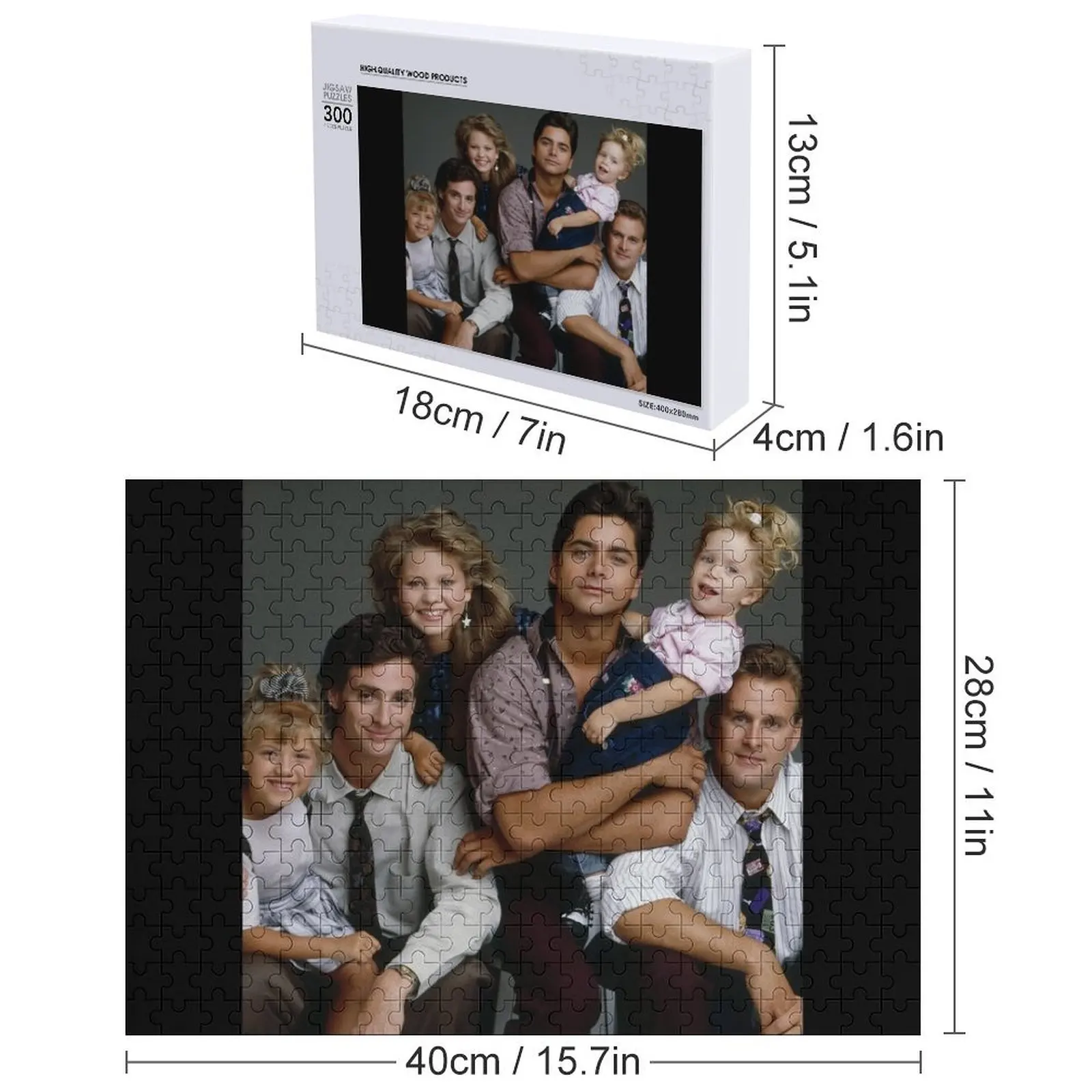 Puzzle z własnym zdjęciem, personalizowane, zabawne, inspirowane serialami, filmami, ALB34, puzzle dla dzieci, anime, zwierzęta.