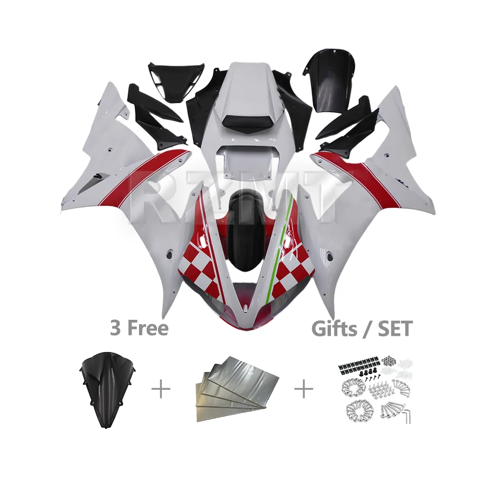 

Комплект обтекателя мотоцикла для YAMAHA R1 2002-2003 YZF YZF-R1, обтекатели из АБС-пластика, комплекты кузова, аксессуары высокого качества Y1003-114a