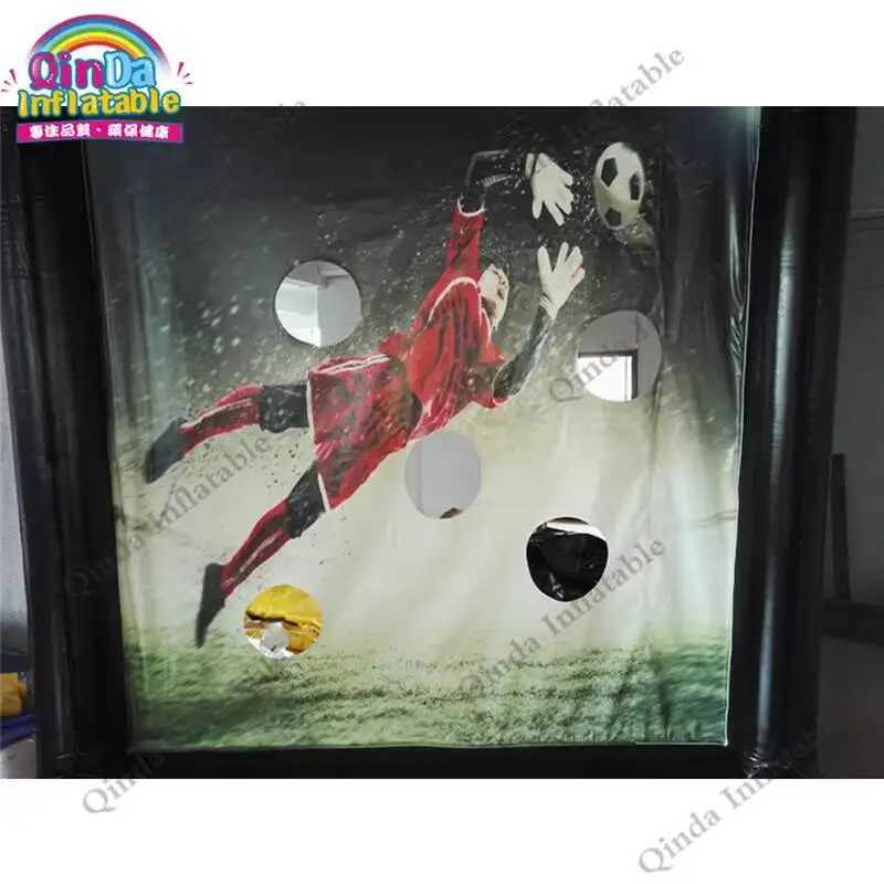 

Beach Toys For Kids Training Equipment Soccer Goal Target ,Inflatable Soccer Frame Football Door With Free Air Pump