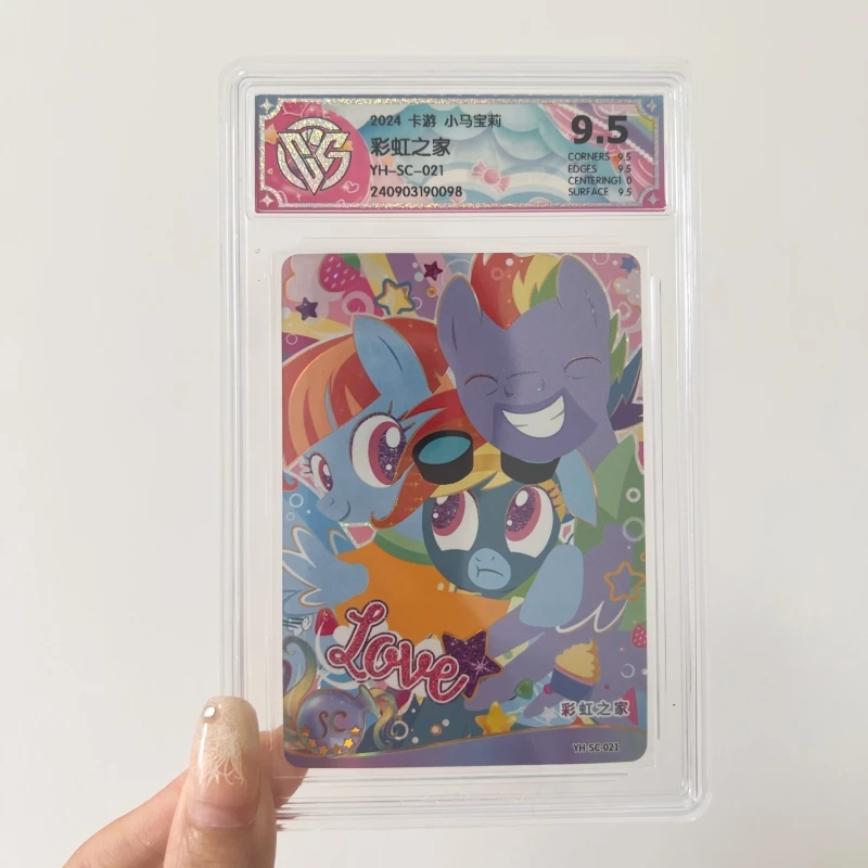 Karty My Little Pony Kayou 40th Anniversary Limited Friendship Eternal Card Karty CCG SC 9.5 Rating Collection Card Princess