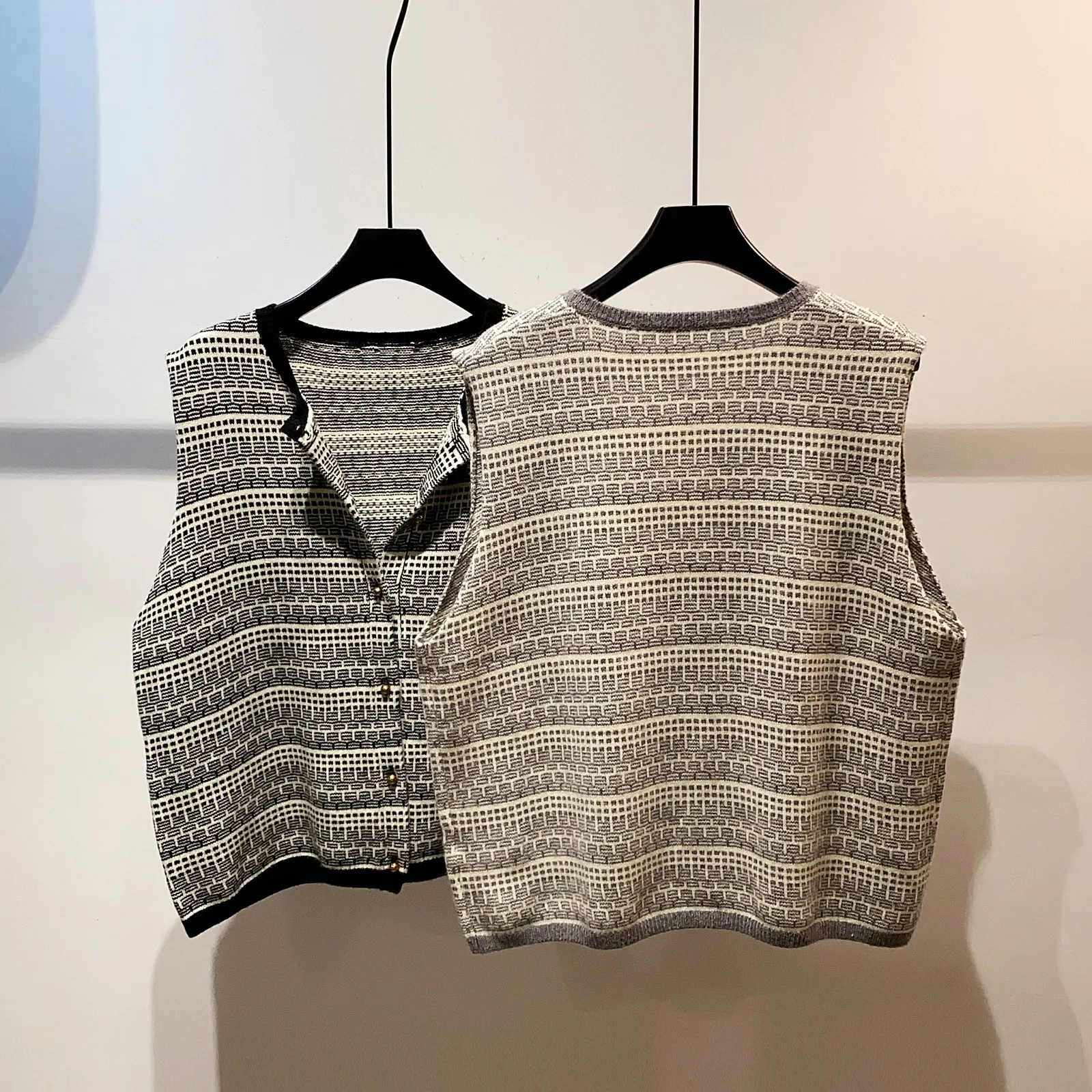 Coreano Sle Color Blo round Ne Svel Vest Autunno Nuovo arrivo Capispalla Faionable Pendolarismo Vento ort Lunghezza Allegato