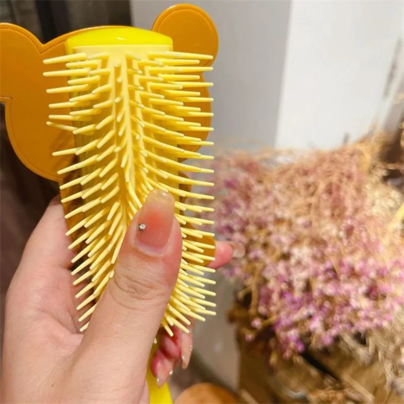 R-Rilakkuma Air Cushion Comb Tangled Hair Comb Hair Brush Massage Anti-static Out Wet Curly Hair Brushes Barber Styling Tool