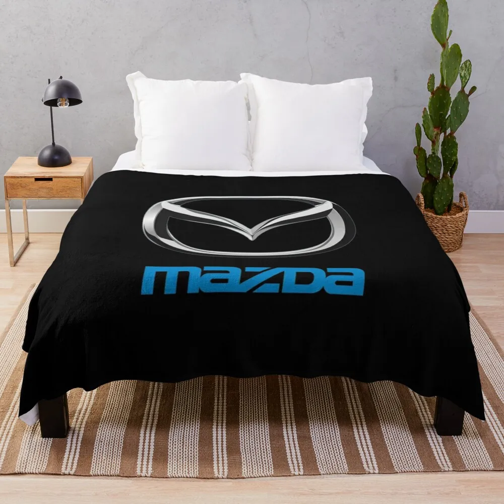 

Mazda Car Logo Throw Blanket Blankets For Baby christmas gifts Tourist Blankets For Sofas Blankets