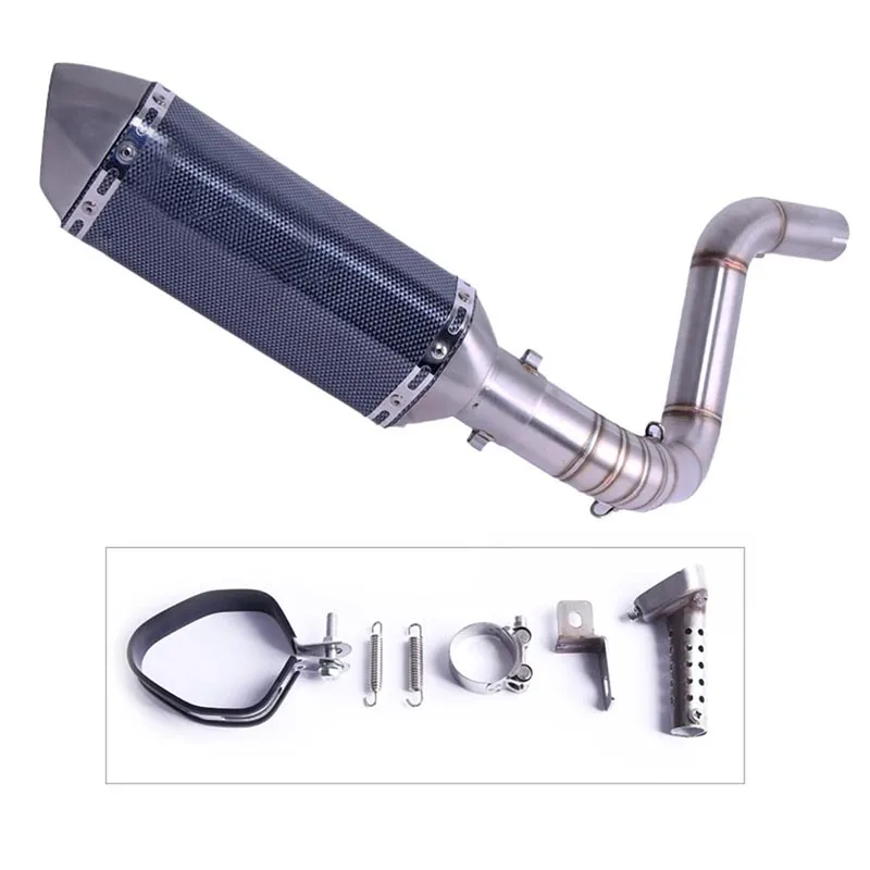 ماسورة عادم الدراجة النارية لـ KTM DUKE 125، 150، 200، 390 (2012-2016) تعديل نظام عادم الدراجة النارية #4