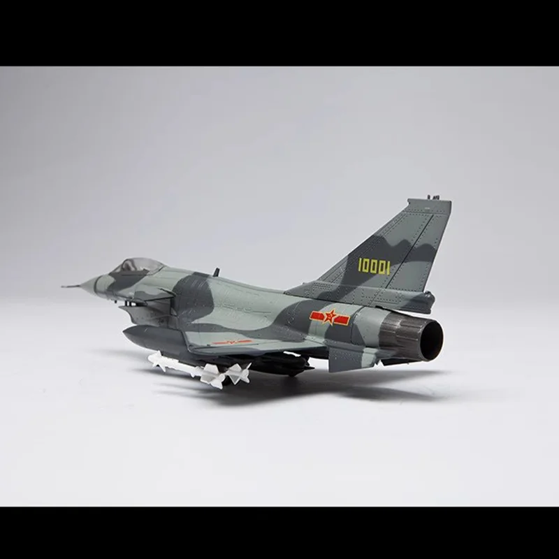 1: 72 J-10 Fighter Model Alloy Aircraft J10 High Simulation Aviation Foam Model Military Gift Desktop Decoration Collection