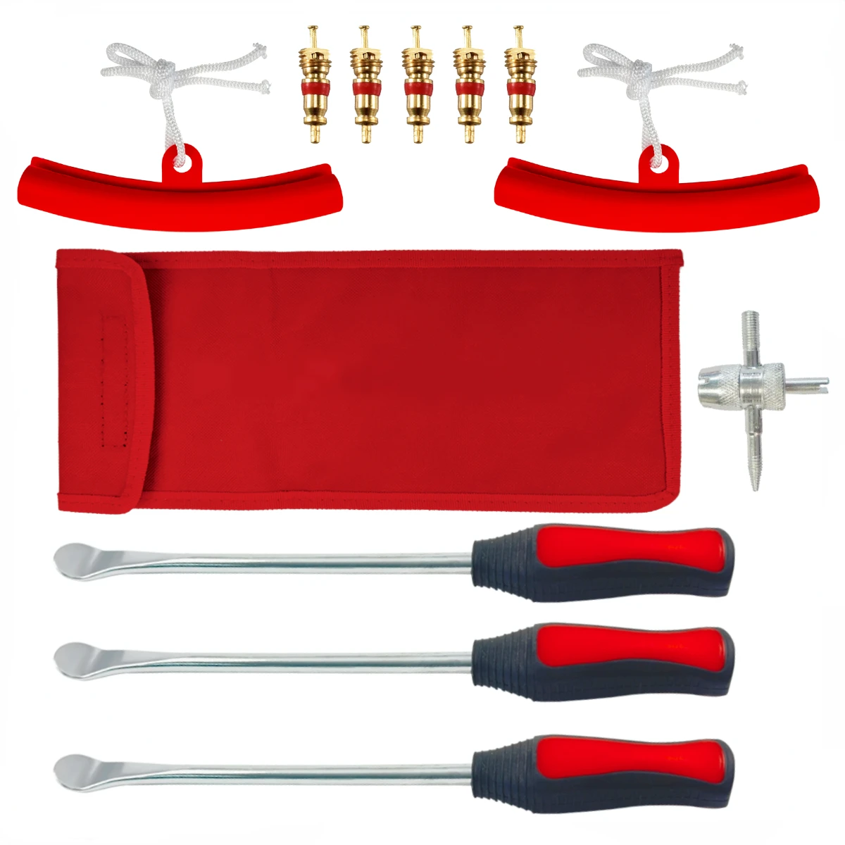 Reifenwechselwerkzeuge Motorrad-Reifenreparatur Auto-Reifenheber-Set 30CM Fahrrad-Reifenheber Felgenschutz Reifenreparaturwerkzeug