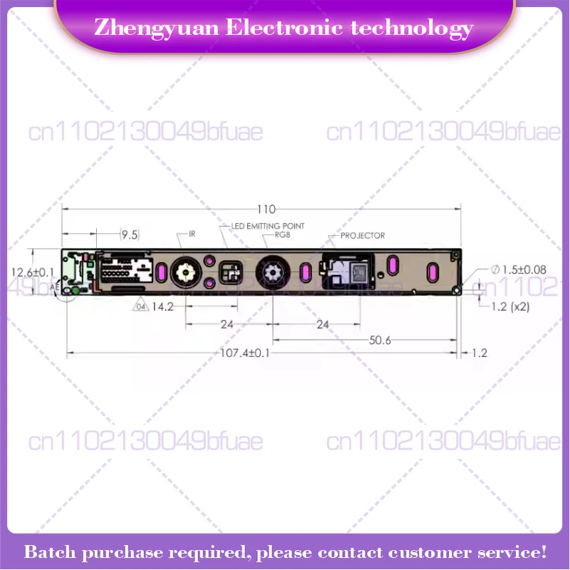 New For Intel RealSense SR300/F200/R200 3D camera module scanning face gesture recognition