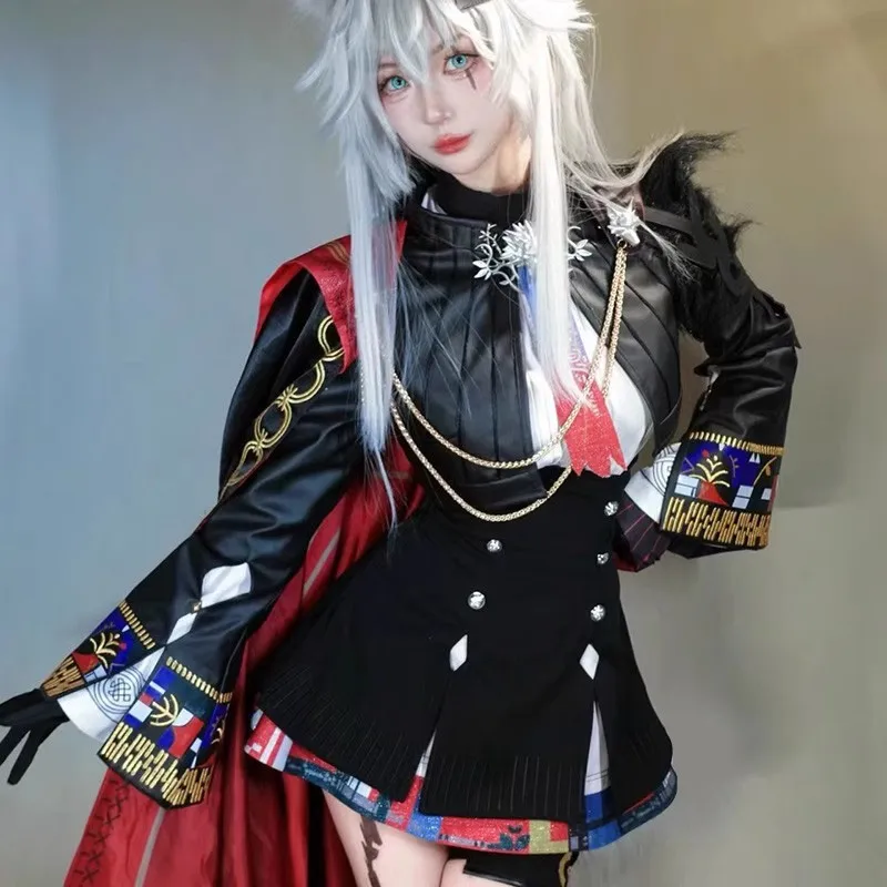 Arknights Lappland The Decadenza Women Cosplay Costume Lappland Cos Game Anime Party Uniform Hallowen Play Role Clothes Clothing