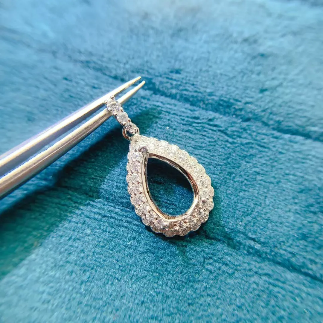 

Классический дизайн, подвеска из драгоценных камней 8 мм * 12 мм с 3 слоями, позолота 18 карат, ювелирные изделия из серебра 925 пробы, поставщик DIY