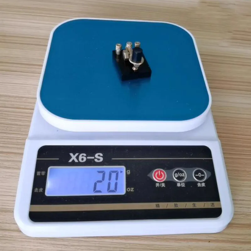 مفتاح ممارسة CW مدمج - MK-01 كود مورس صغير مع قاعدة وحافظة لجامعات الراديو الهواة (أحمر) #4