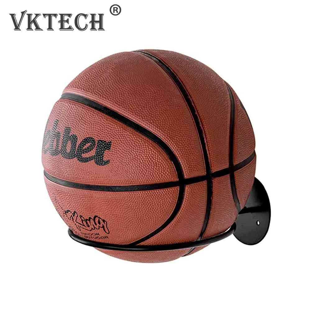 Wall Mounted Basketball Storage Rack Iron Multi-purpose Football Display Shelf Ball Holder Space Saving Living Room Decor New